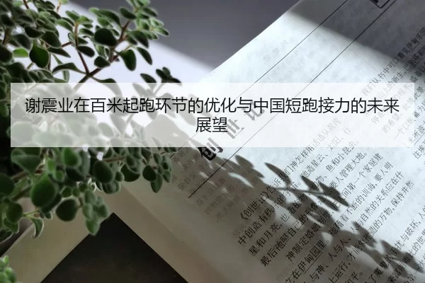 谢震业在百米起跑环节的优化与中国短跑接力的未来展望 - jiuyou